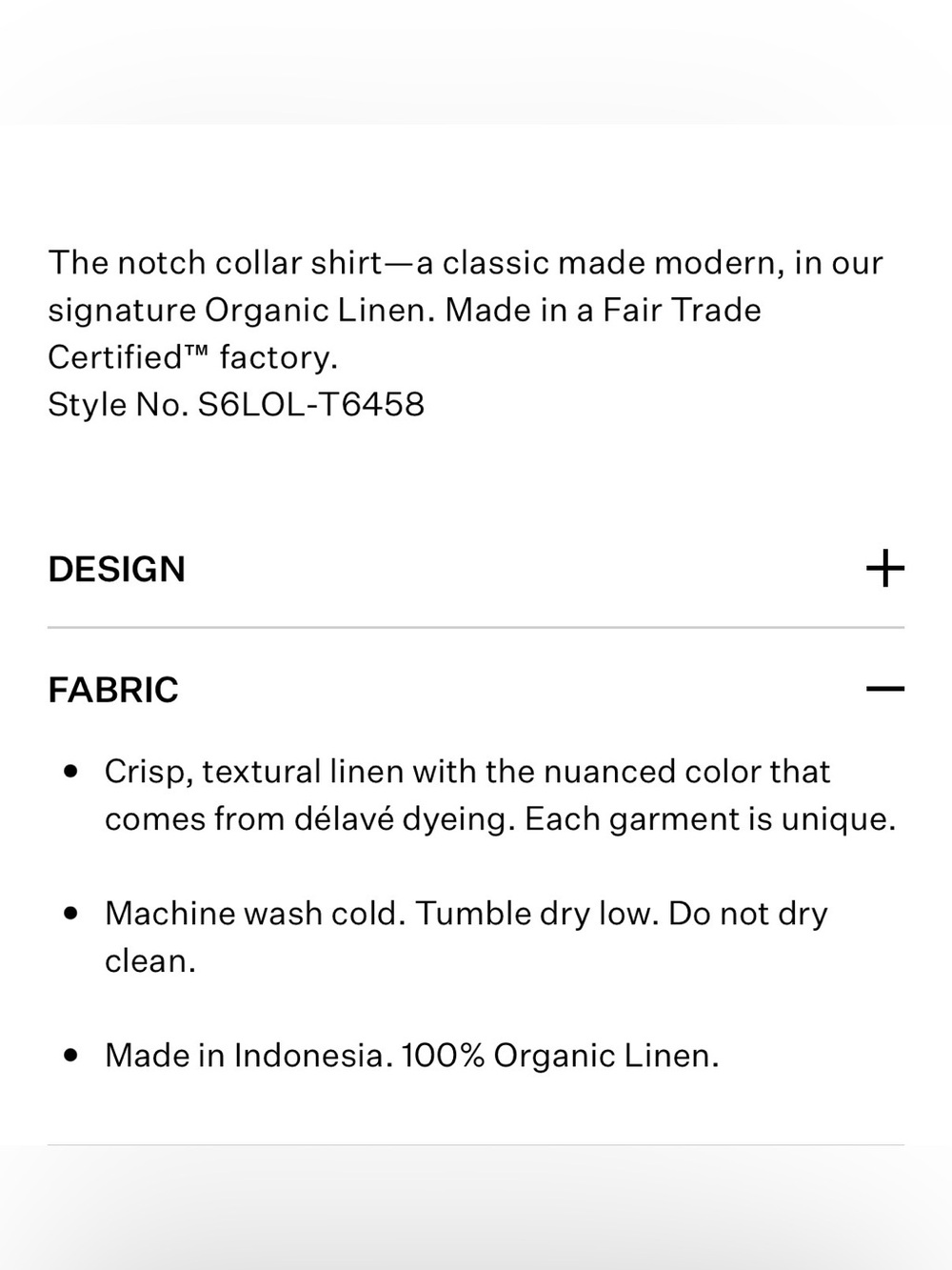 Eileen Fisher Washed Organic Linen Delave in Nile - Picture 7 of 7